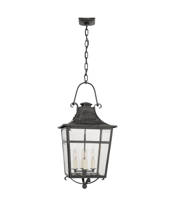 Carrington Small Outdoor Pendant Light French Rust Economisez 