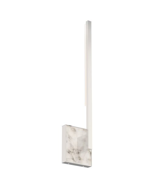 Klee 20 Nickel and Marble Wall Lamp de la marque