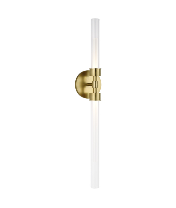 Linger Bath Wall Lamp Brass de pas cher