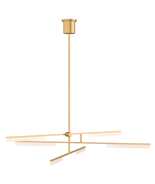 Klee 6-Light Brass Chandelier ouvre sa boutique