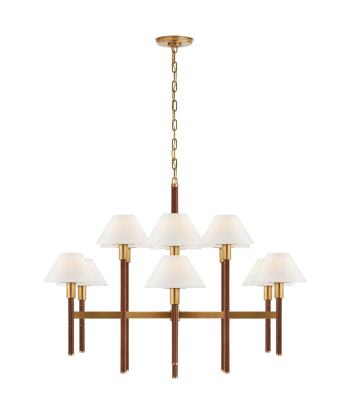 Radford Chandelier Large Brass de l' environnement