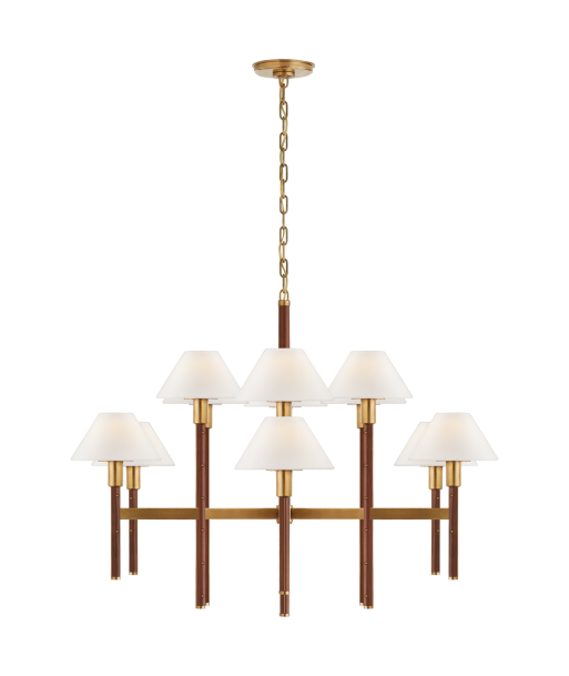 Radford Chandelier Large Brass de l' environnement