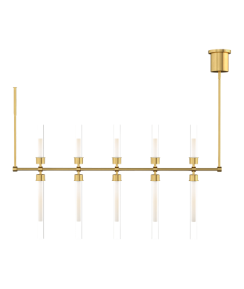 Linger 48 Linear Brass Pendant Lamp pas cher chine