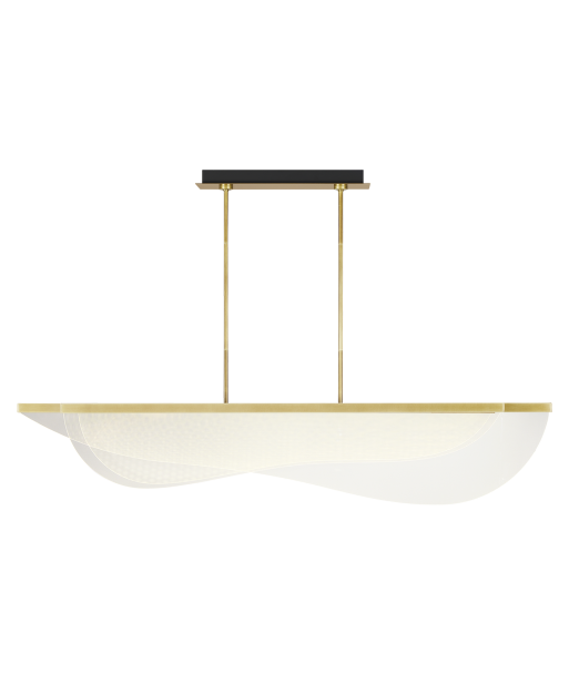 Suspension Nyra 60 Linear Brass basket pas cher