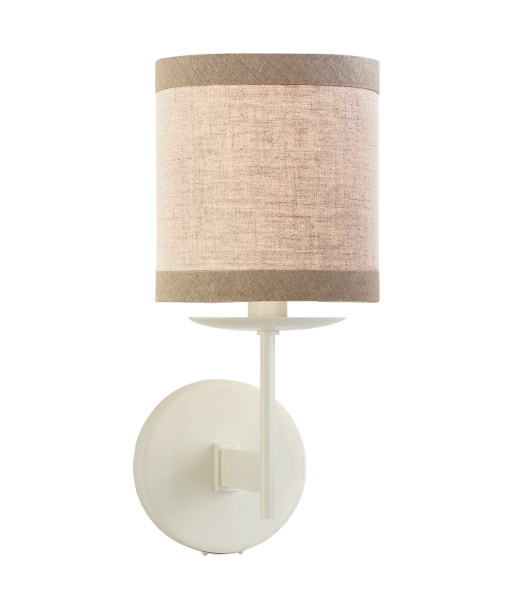 Walker Small Linen Cream Wall Lamp vous aussi creer 