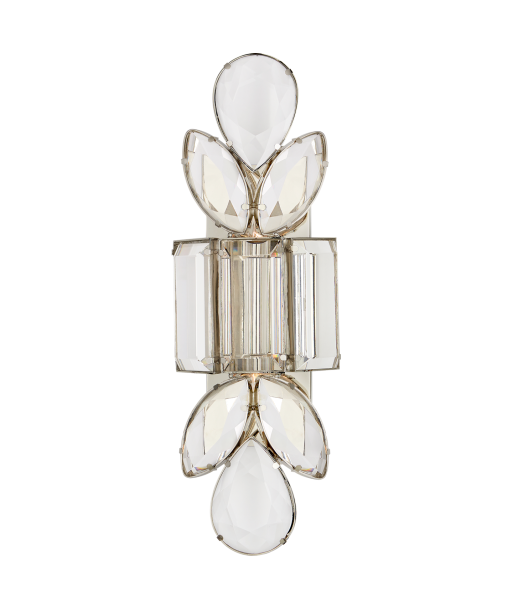 Lloyd Large Jeweled Nickel Wall Lamp de l' environnement