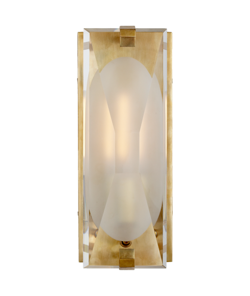 Castle Peak Small Bath Wall Lamp Brass Venez acheter