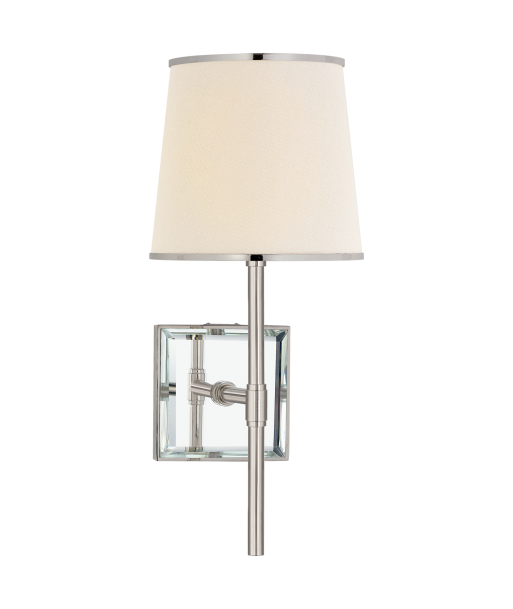 Bradford Medium Nickel Wall Lamp de technologie