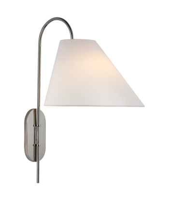 Kinsley Large Articulating Wall Light Nickel votre