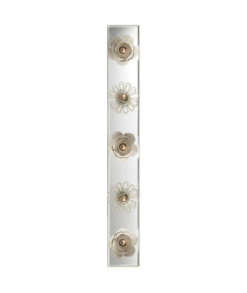 Keaton 30 Floral Vanity Light Cream Wall Lamp Venez découvrir notre 