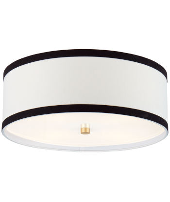 Walker Medium Ceiling Light Cream Gold / Linen Black Découvrez la collection