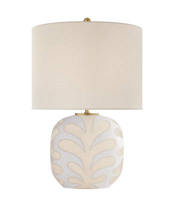 Parkwood Medium Table Lamp Snow White paiement sécurisé