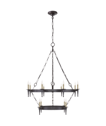 Branson Chandelier Medium 2 Levels pas cheres