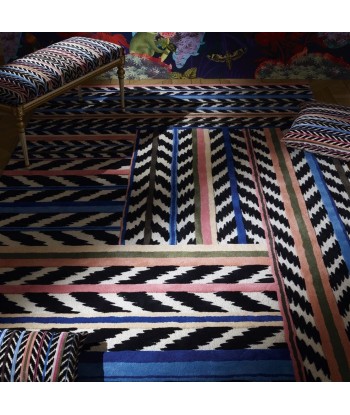 Jaipur Stripe Azure Rug Venez découvrir notre 