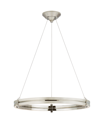 Paxton Chandelier 24" Nickel pas cher chine