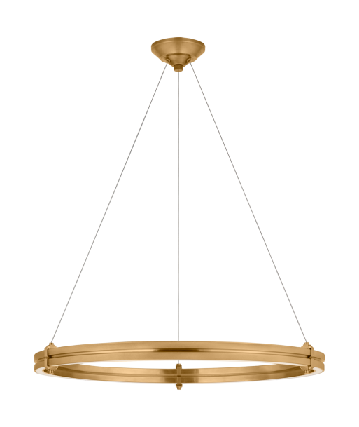 Paxton Chandelier 32" Brass votre