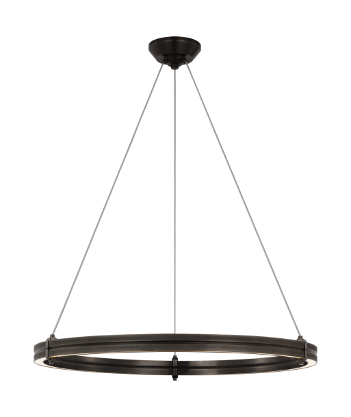 Paxton Chandelier 32" Bronze pas chere