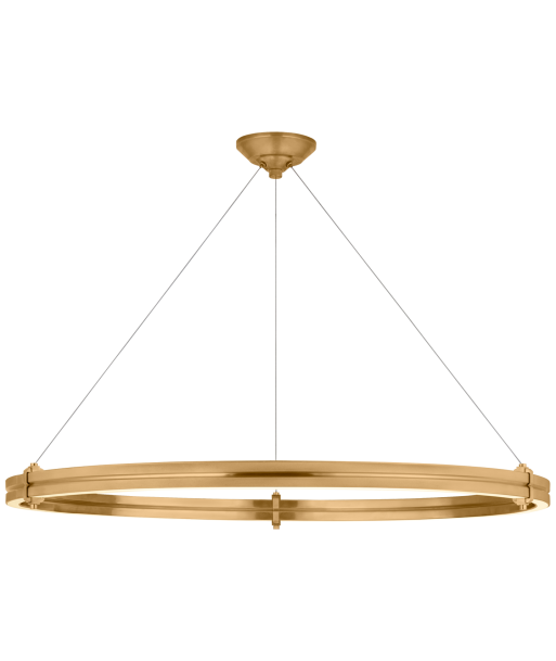 Paxton Chandelier 48" Brass pas cheres