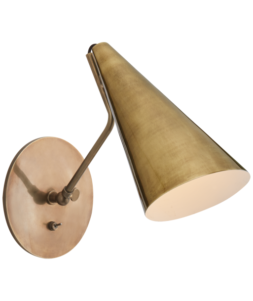 Clemente Wall Lamp Brass en ligne des produits 