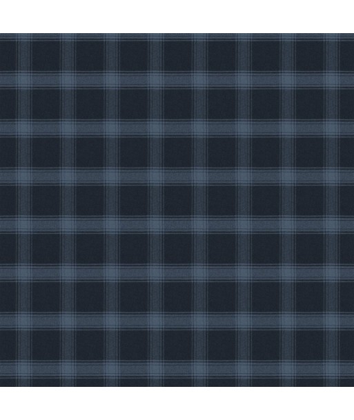 Fabric RL Doublebrook Plaid Midnight 2024