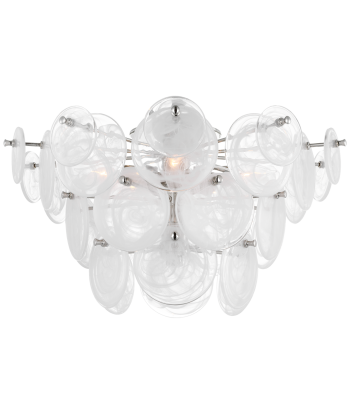 Loire Medium Nickel Ceiling Light votre restaurant rapide dans 