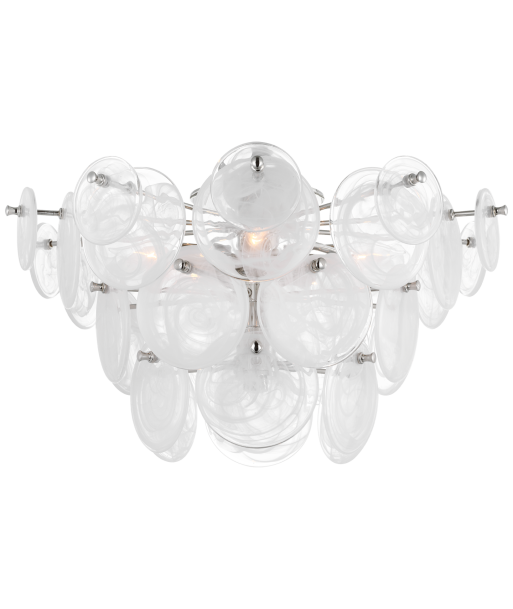 Loire Medium Nickel Ceiling Light votre restaurant rapide dans 