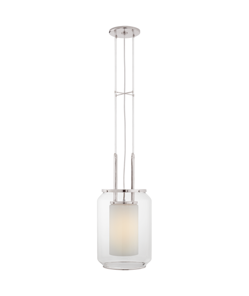 Upton Large Nickel Pendant Light le concept de la Pate a emporter 