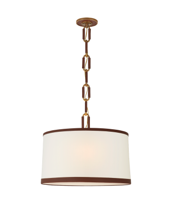 Cody Medium Brass Saddle Pendant Light online