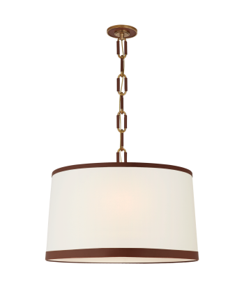 Cody Large Brass Saddle Pendant Lamp Vous souhaitez 