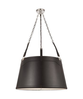 Karlie Pendant Lamp Large Nickel Chocolate Véritable concentré