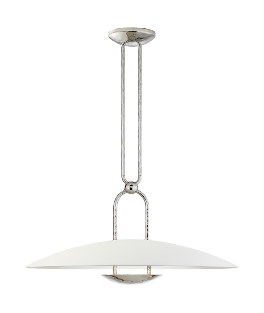 Cara Medium Nickel Pendant Light prix