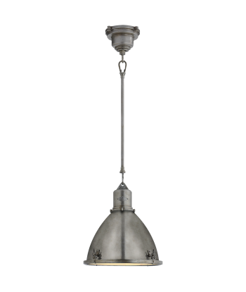 Fulton Small Pendant Light Industrial Steel de technologie