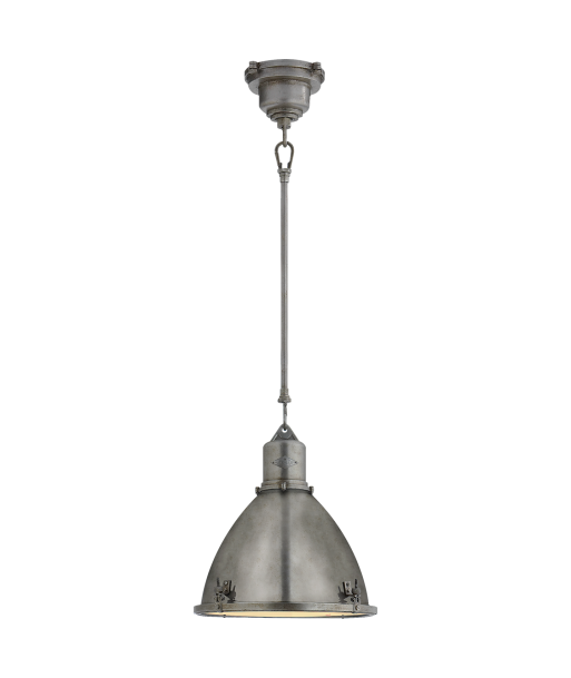 Fulton Small Pendant Light Industrial Steel de technologie