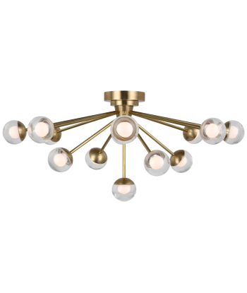 Alloway Ceiling Light 30'' Brass en stock