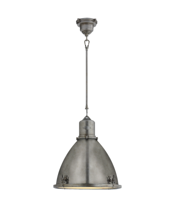 Fulton Medium Industrial Steel Pendant Light Venez acheter