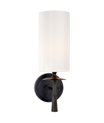 Drunmore Single Bronze and Crystal Wall Lamp Comparez et commandez 