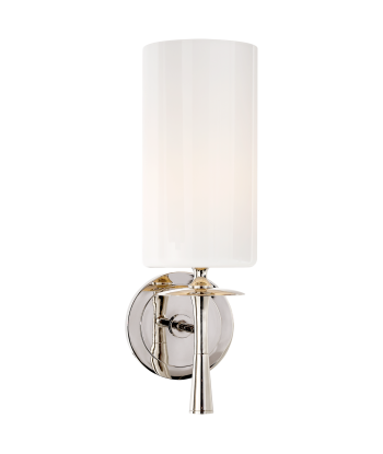 Drunmore Single Nickel Wall Lamp les ctes