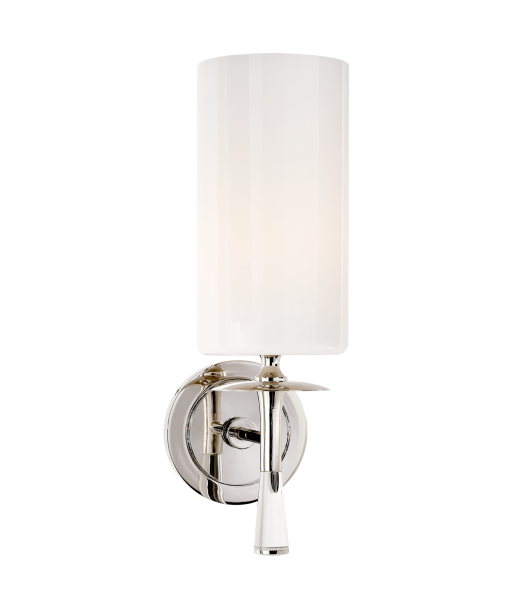 Drunmore Single Nickel Wall Lamp livraison et retour toujours gratuits