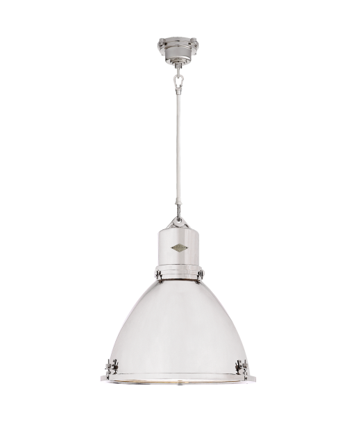 Fulton Large Nickel Pendant outlet