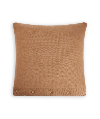 Equestrian Tricot Cushion Camel Véritable concentré