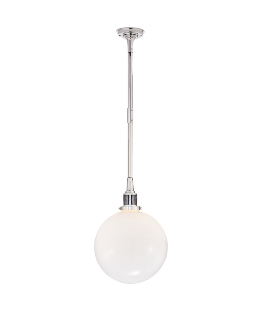 McCarren Small Nickel Pendant Lamp Faites des économies