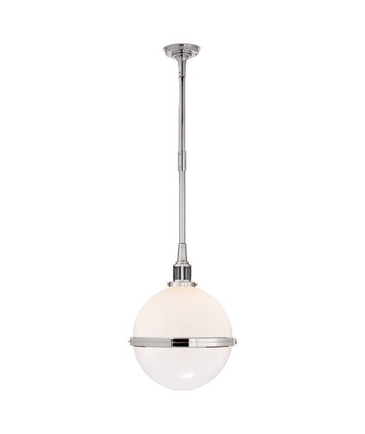 McCarren Large Nickel Pendant Lamp 50-70% off 