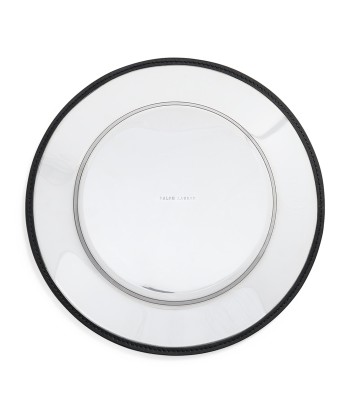 Wyatt Black Leather Presentation Plate votre