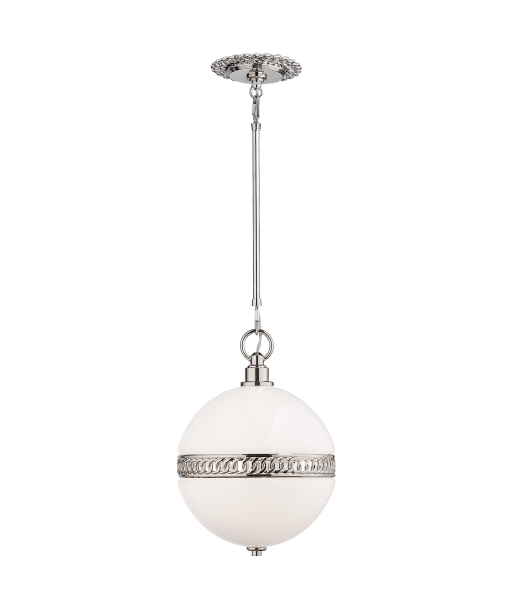 Hendricks Small Nickel Pendant Light Faites des économies