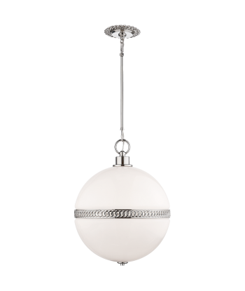 Hendricks Pendant Lamp Large Nickel ouvre sa boutique