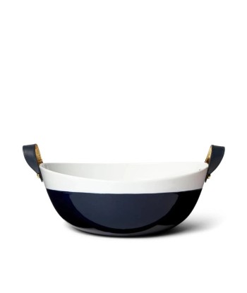 Wyatt porcelain salad bowl Navy destockage