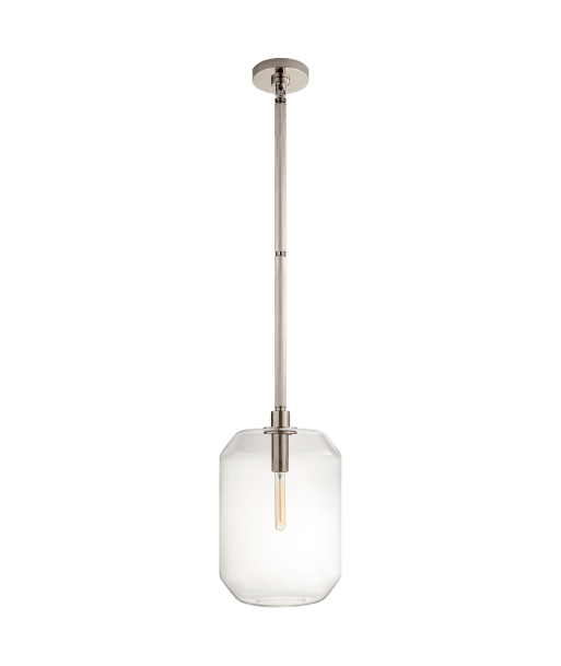 Barrett Medium Nickel Pendant Light à prix réduit toute l'année