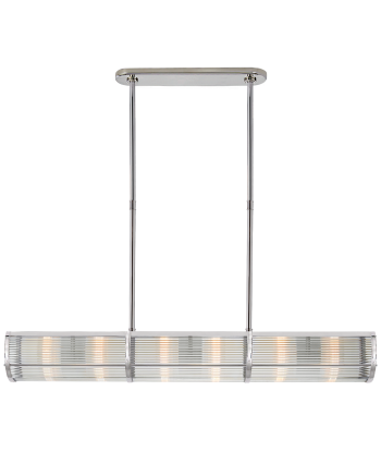 Allen Linear Medium Nickel Pendant livraison et retour toujours gratuits