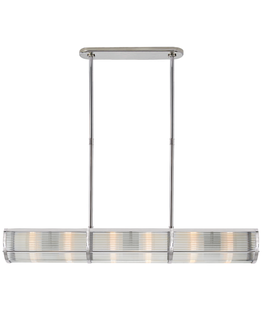 Allen Linear Medium Nickel Pendant livraison et retour toujours gratuits