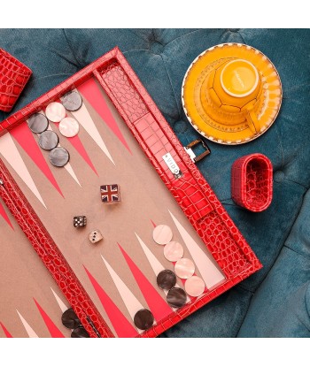 Backgammon Alligator Raspberry - Medium JUSQU'A -70%! 